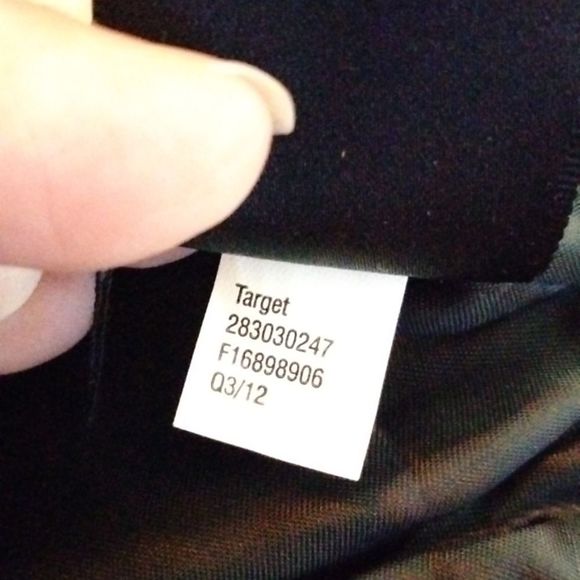 Mossimo gray and black sweater Moto jacket size Medium - Picture 12 of 14